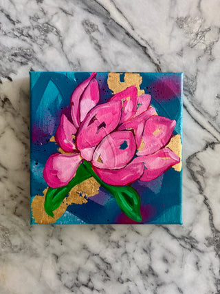 Lotus Bloom No. 5 – Aquamarine