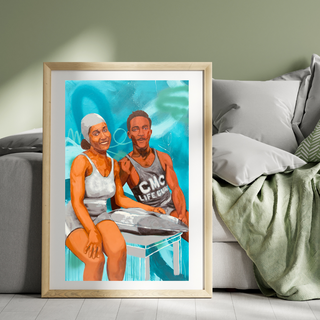 "Rescue Me" Art Print