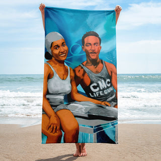 Rescue Me Beach Towel