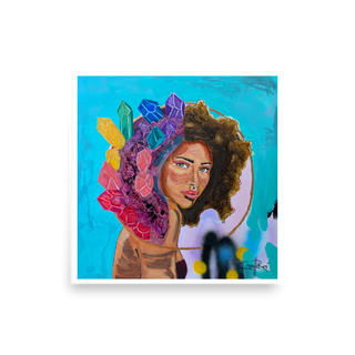 Crystalline Sovereignty - Limited Edition Print