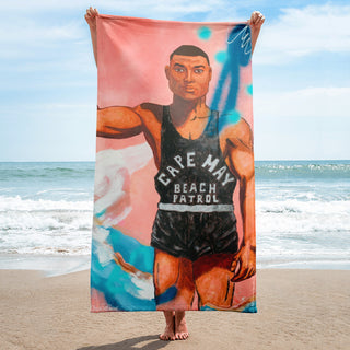 Cape May Lifeguard Beach Towel